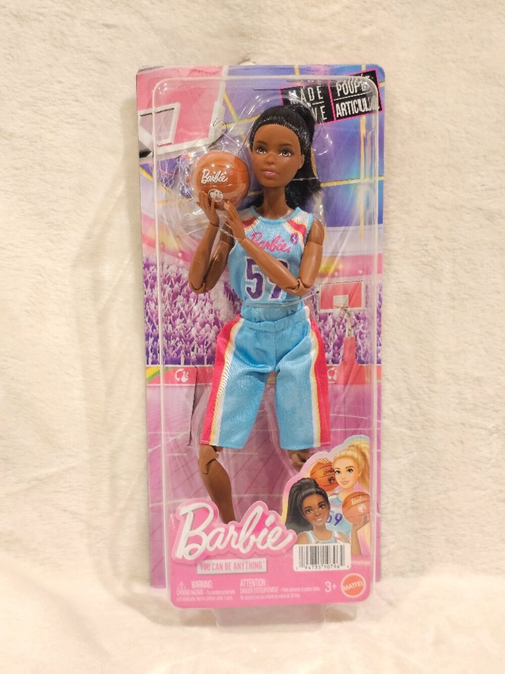 Barbie Made To Move Basketball Player (Brunette, 2024)